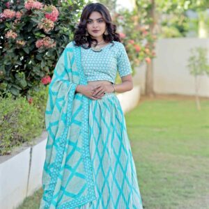 Fancy Designer Embroidered Women Chaniya Choli